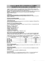 Compte rendu réunion du Conseil Municipal du 24 juin 2024