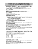Compte rendu réunion du Conseil Municipal du 28 novembre 2024